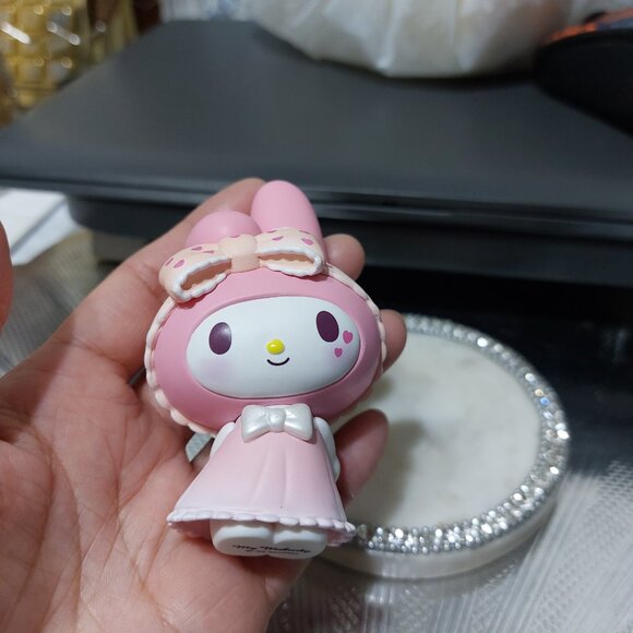 Rare Beautiful My Melody Little Cutie Bow Headband In Beautiful Dress Figure - Picture 3 of 6